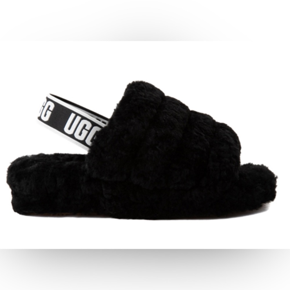 Ugg Fluff Yeah Slide Sandal - Black